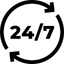 7/24 destek icon